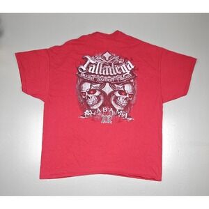 Talladega Alabama T-Shirt Mens 2XL. 2012 Biggest Baddest Fastest Skull Racetrack